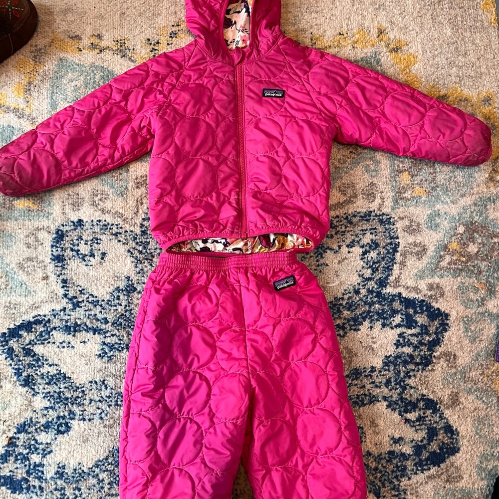Patagonia Nano Puff Jacket and Snow-pants Set